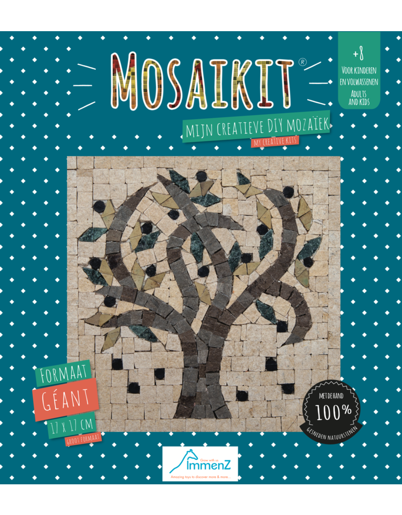 Mozaiek, olijfboom DIY
