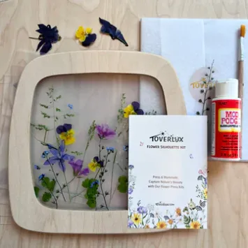 Flower silhouette kit